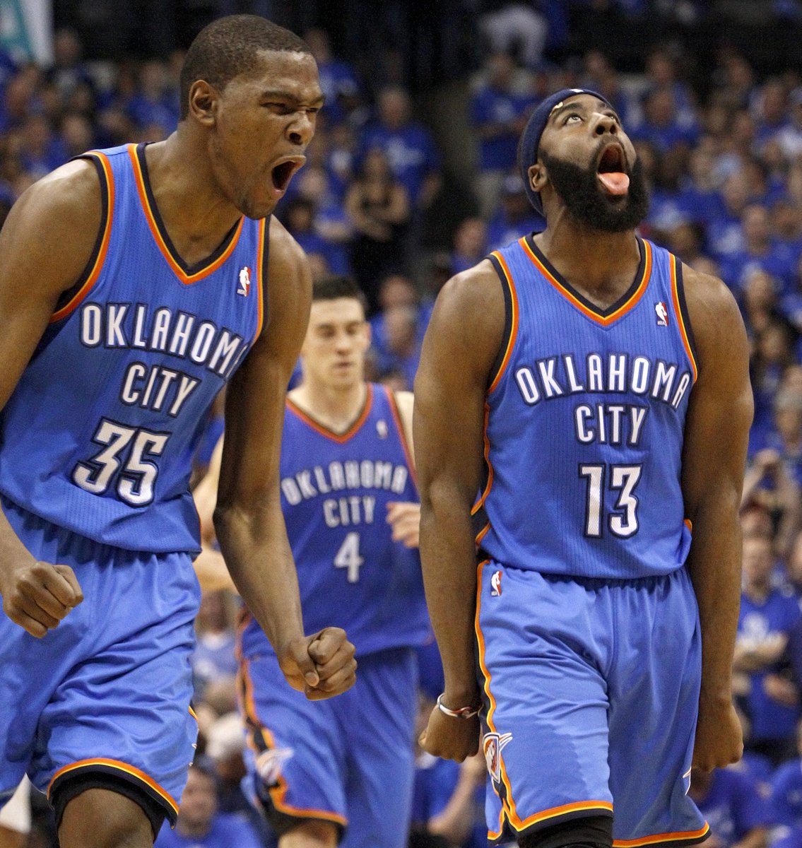 KD and Harden Blank Meme Template