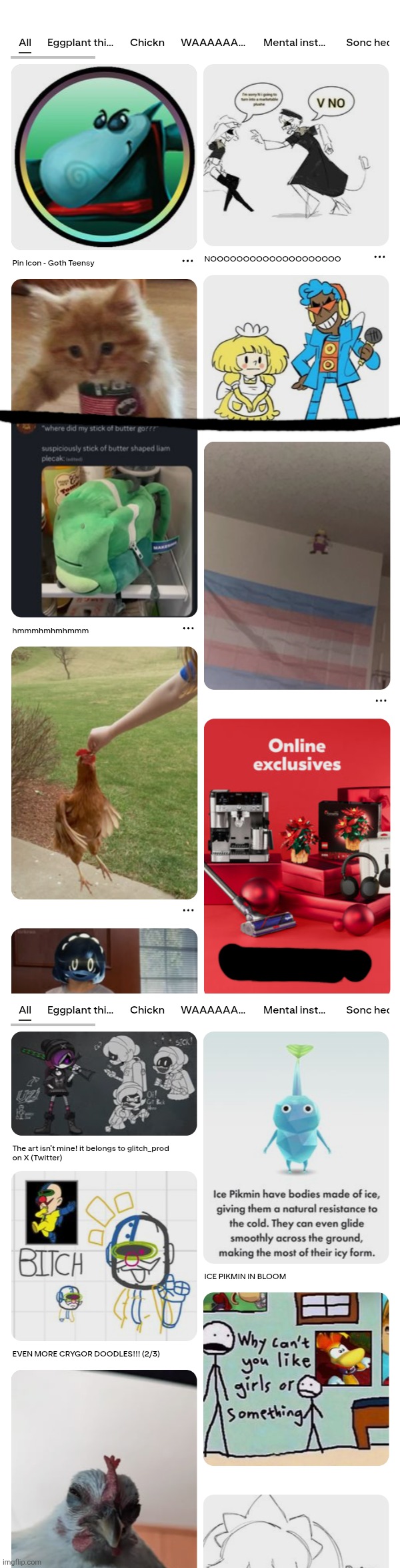 Pinterest feed reveal | made w/ Imgflip meme maker