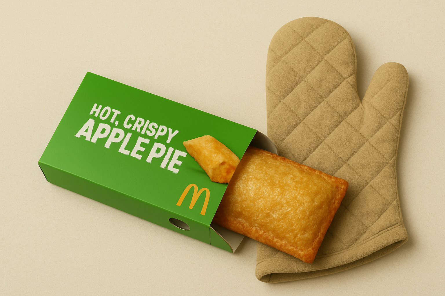 McDonald's Apple Pie Blank Meme Template