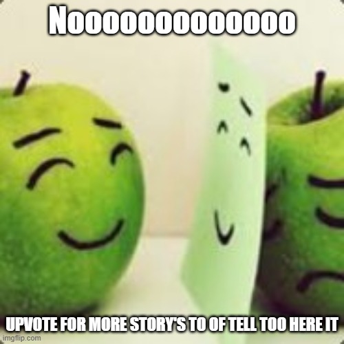 Nooooooooooooo; UPVOTE FOR MORE STORY'S TO OF TELL TOO HERE IT | made w/ Imgflip meme maker