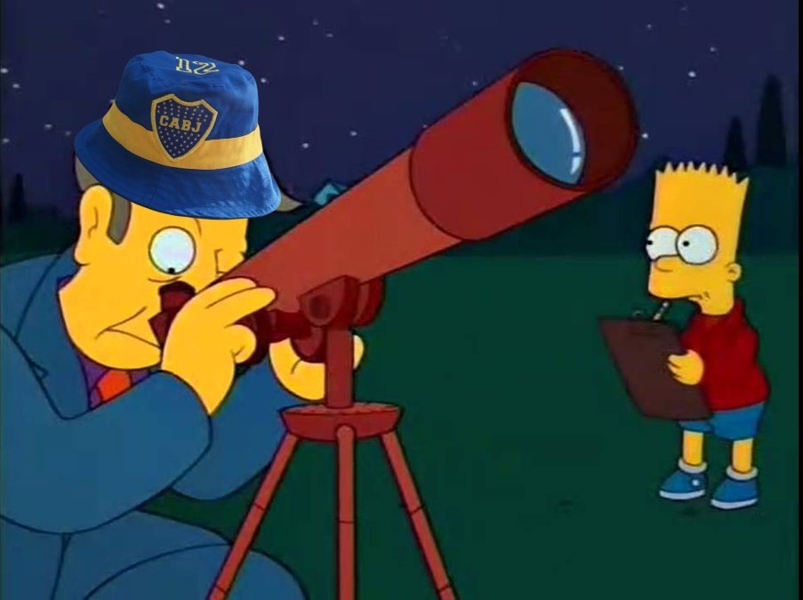 Skinner Bostero con Telescopio Blank Meme Template