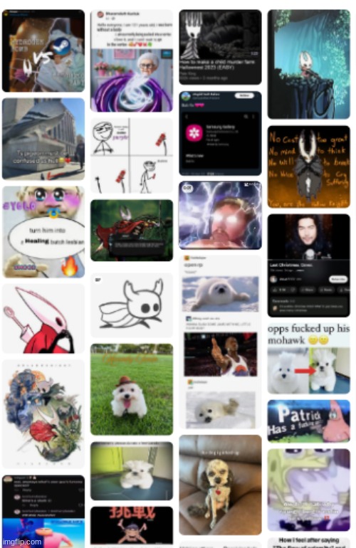 pinterest feed reveal | made w/ Imgflip meme maker