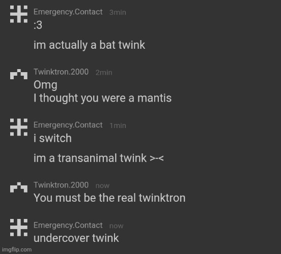 Twinktron has infected her and would infect everyone slowly | made w/ Imgflip meme maker