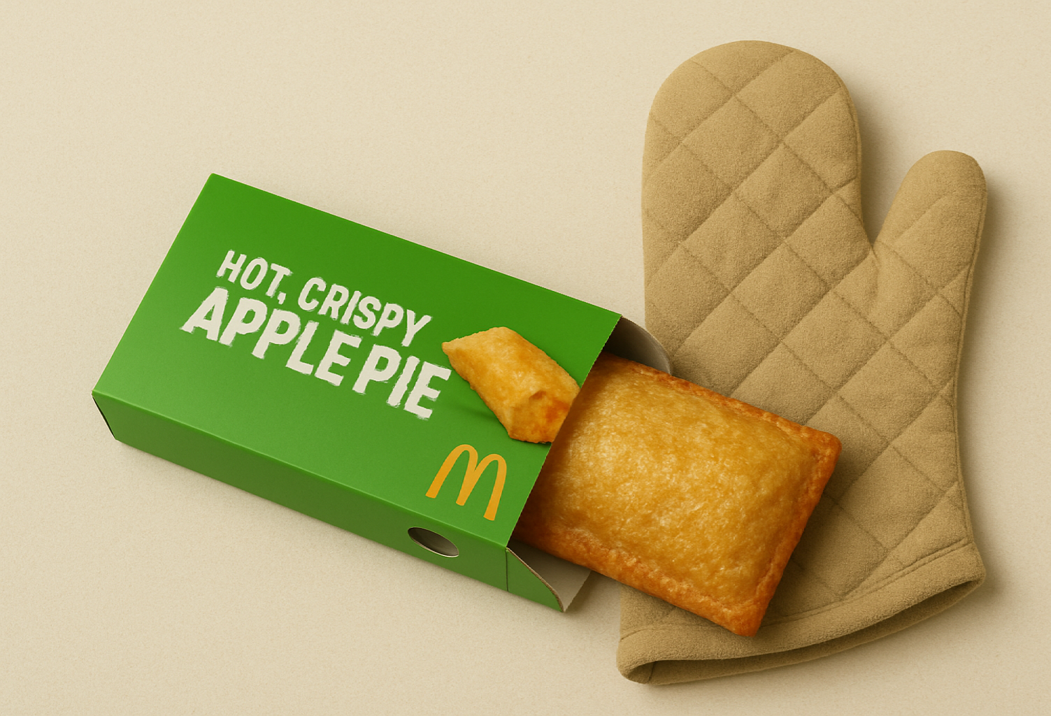 McDonald's Apple Pie Blank Meme Template