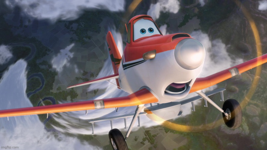 Dusty crophopper ran over the evoker | image tagged in dusty crophopper afraid of heights | made w/ Imgflip meme maker