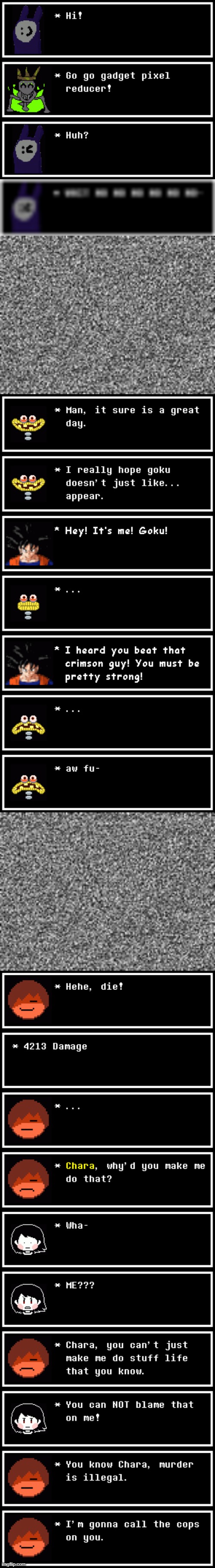 DDOU but by me #2 | image tagged in static | made w/ Imgflip meme maker