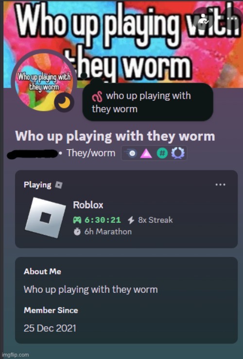 Who up playing with they worm | image tagged in who up playing with they worm | made w/ Imgflip meme maker