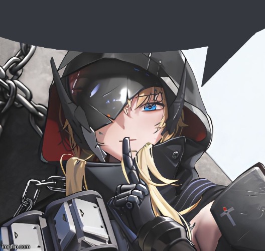 Grave NIKKE Speech bubble | image tagged in grave nikke speech bubble | made w/ Imgflip meme maker