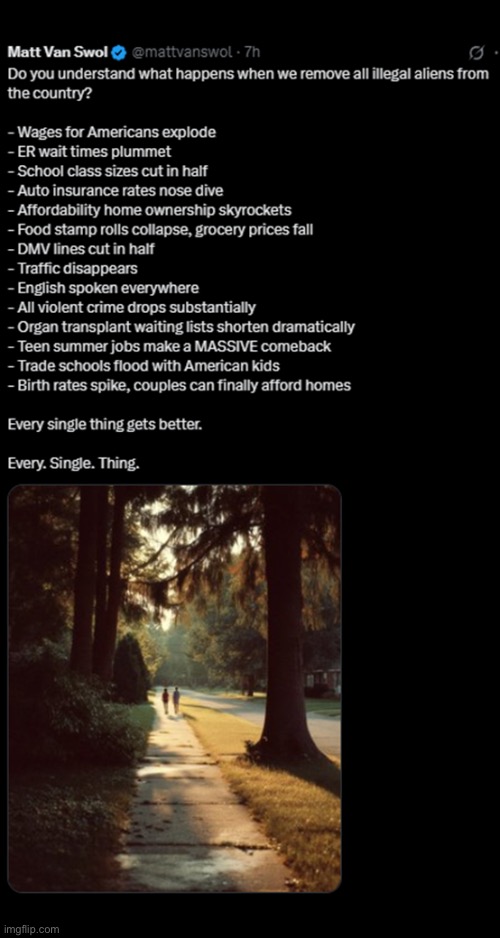 Just a few of the amazing things that would happen if all illegals were out of the U.S…. | image tagged in political meme,illegal aliens,remove them,what happens,things get better | made w/ Imgflip meme maker