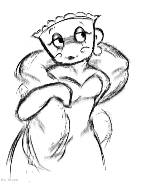 being in the dandys world community is actually worth it because I get to draw beautiful old women | made w/ Imgflip meme maker