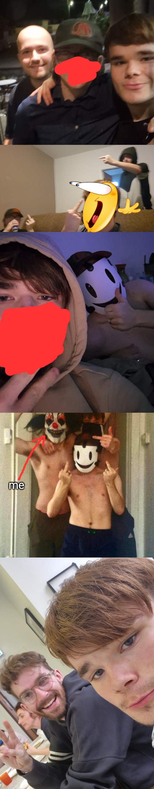 some pics throughout summer up until now | me | made w/ Imgflip meme maker