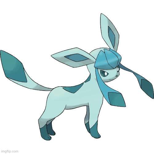 Glaceon Transparent | image tagged in glaceon transparent | made w/ Imgflip meme maker