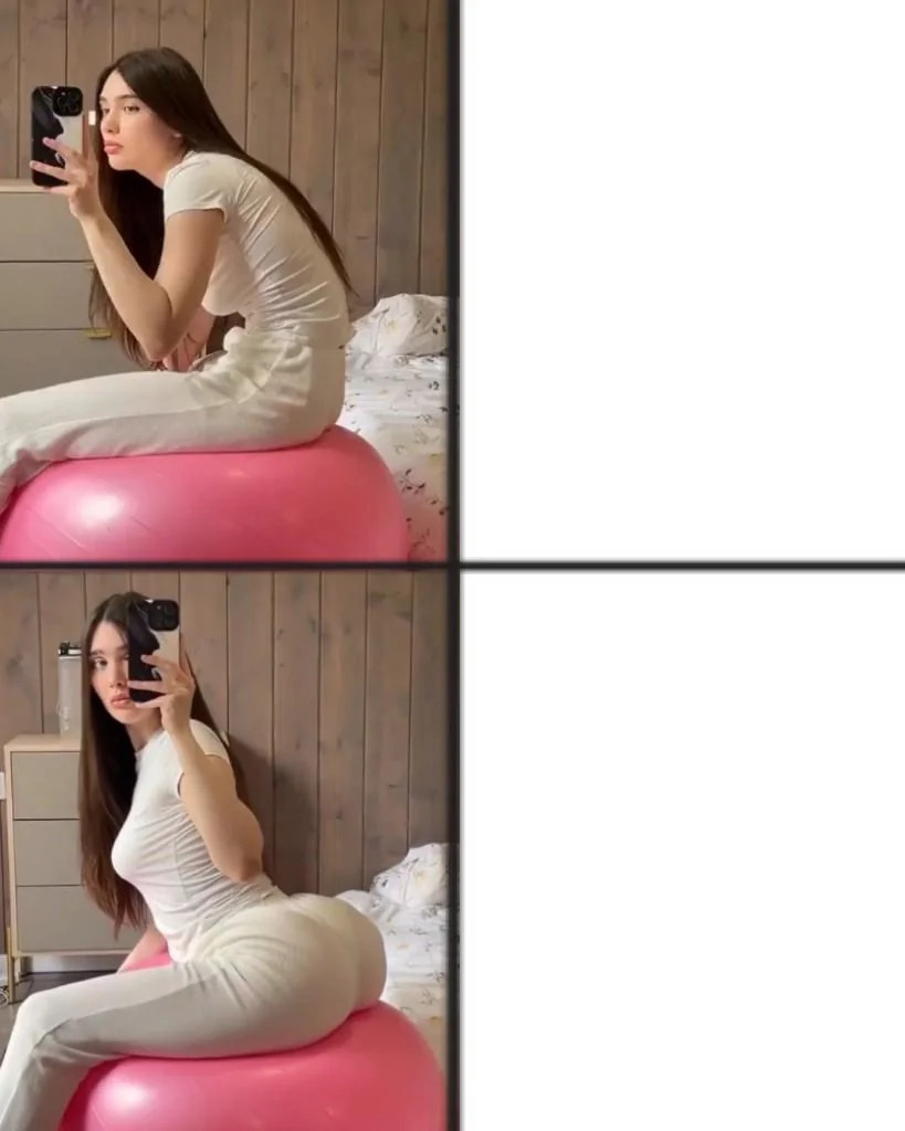 Dead ass Blank Meme Template