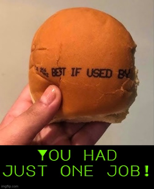 Hamburger Bun Fail | You had just one job! | image tagged in hamburger,buns,fail army,you had one job,you had one job just the one,task failed successfully | made w/ Imgflip meme maker