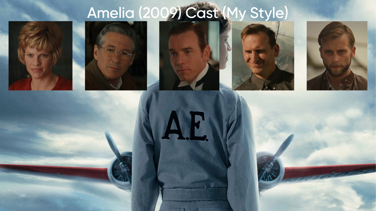 Amelia (2009) Cast (My Style) Blank Meme Template