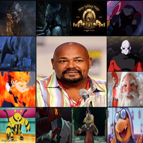 kevin michael richardson | image tagged in voice actor meme,kevin michael richardson,same voice actor,media,movies,animation | made w/ Imgflip meme maker