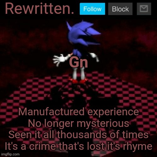 Rewritten | Gn | image tagged in rewritten | made w/ Imgflip meme maker