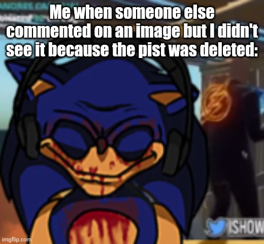 ARABmogus tf did you say | Me when someone else commented on an image but I didn't see it because the pist was deleted: | image tagged in 2011x trying not to laugh | made w/ Imgflip meme maker