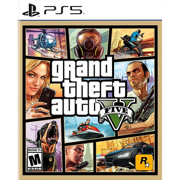 Grand theft auto 5 on PlayStation 5 Blank Meme Template