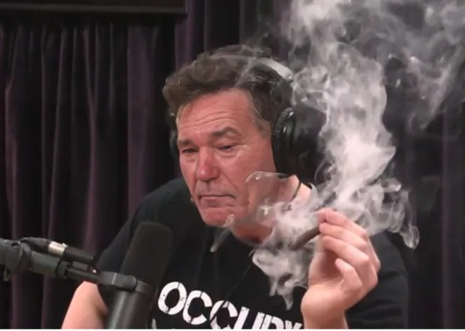 lou smoking Blank Meme Template