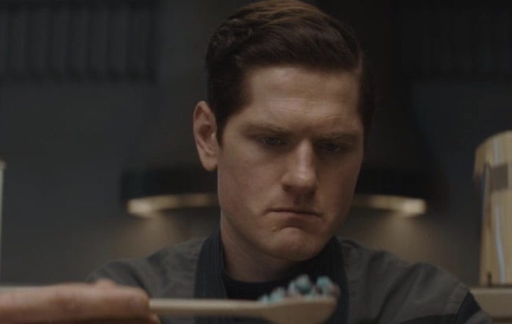 Syril eating cereal Blank Meme Template