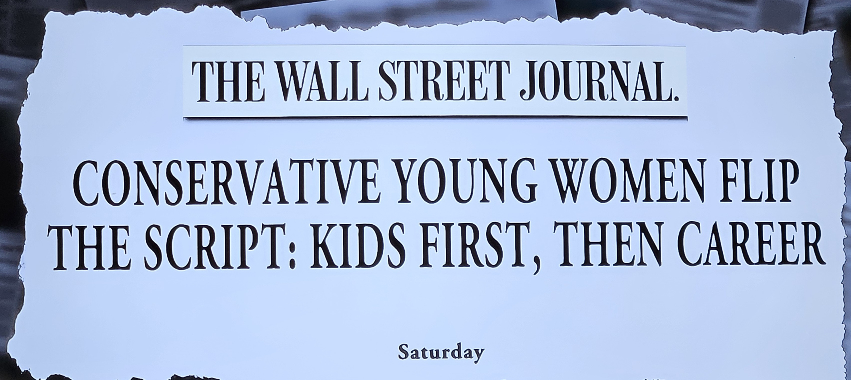 Conservative women prioritize family Blank Meme Template