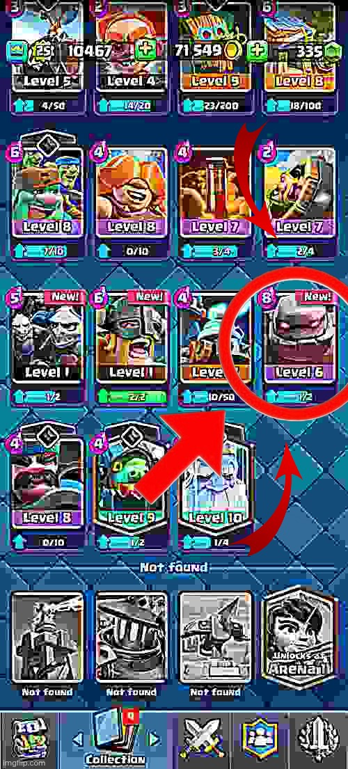 Sneaky golem in the deck | image tagged in clash royale | made w/ Imgflip meme maker