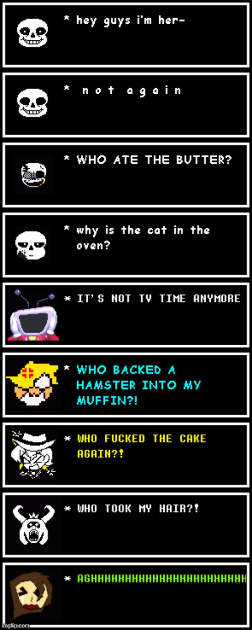 zip is still in the oven | image tagged in undrtale,funny,textbox | made w/ Imgflip meme maker