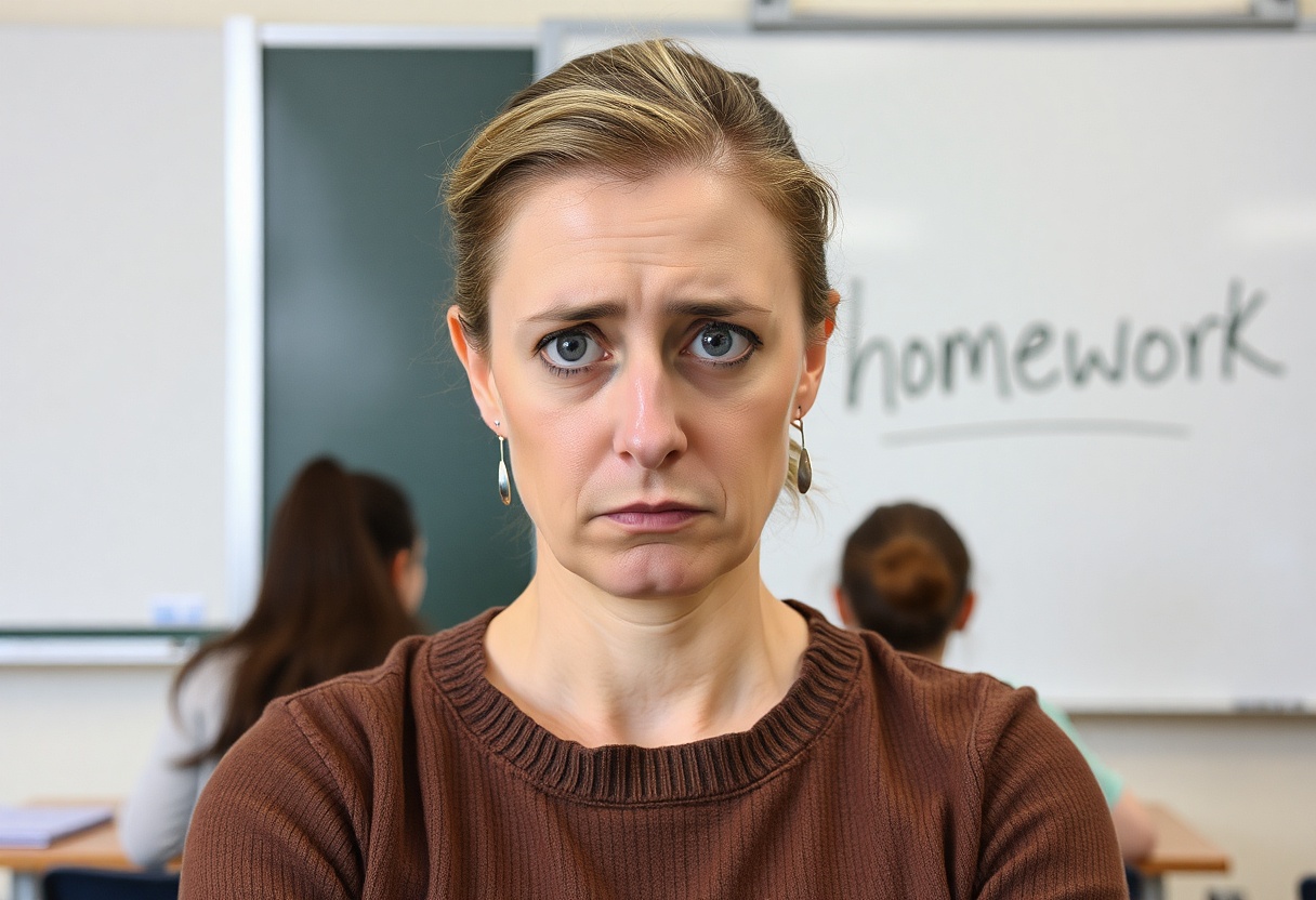 Sad Teacher Blank Meme Template