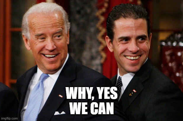 Hunter Biden Crack Head | WHY, YES
WE CAN | image tagged in hunter biden crack head | made w/ Imgflip meme maker