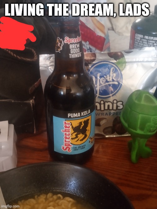 LIVING THE DREAM, LADS | made w/ Imgflip meme maker