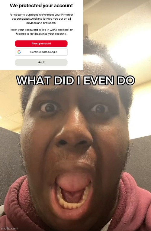 . | image tagged in what did i even do | made w/ Imgflip meme maker