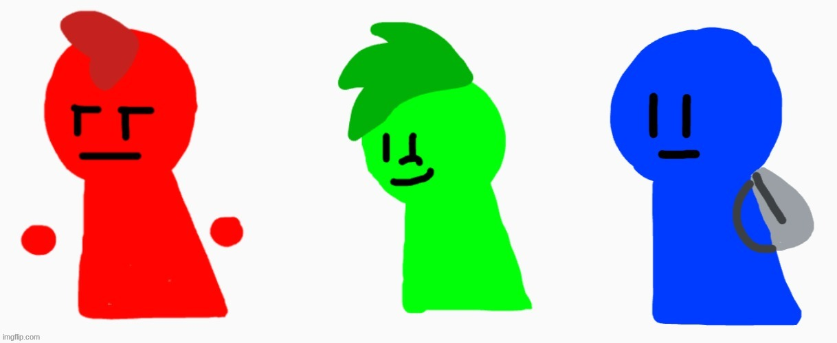 High Quality the RGB squad Blank Meme Template