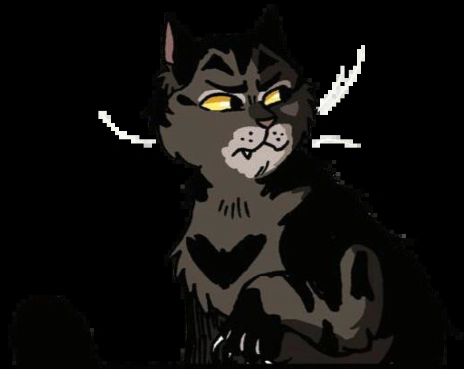 Darkstripe from Warrior Cats Blank Meme Template