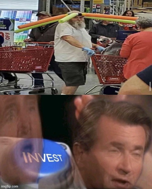 easy way to keep everyone away | image tagged in invest,people,memes,funny | made w/ Imgflip meme maker