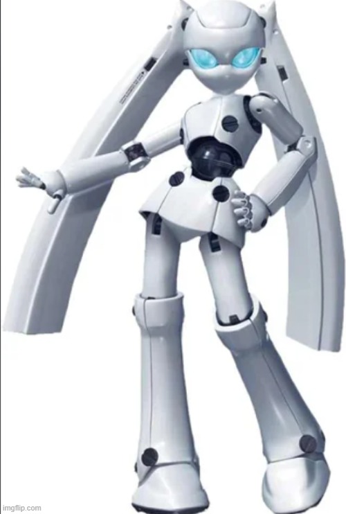 mecha miku | made w/ Imgflip meme maker