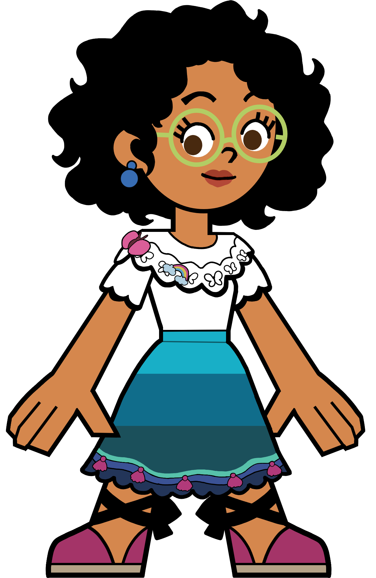 Mirabel Madrigal (Miracle Butterfly) Miraposa Milagro Blank Meme Template