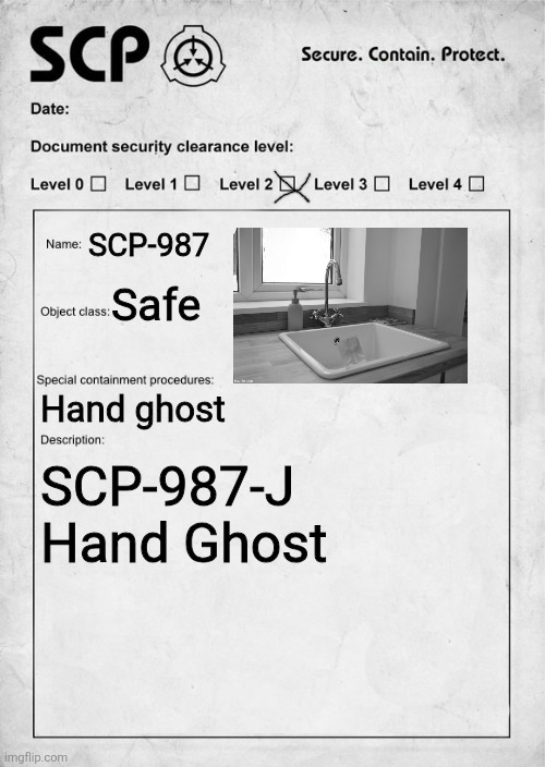 SCP-987 Blank Meme Template