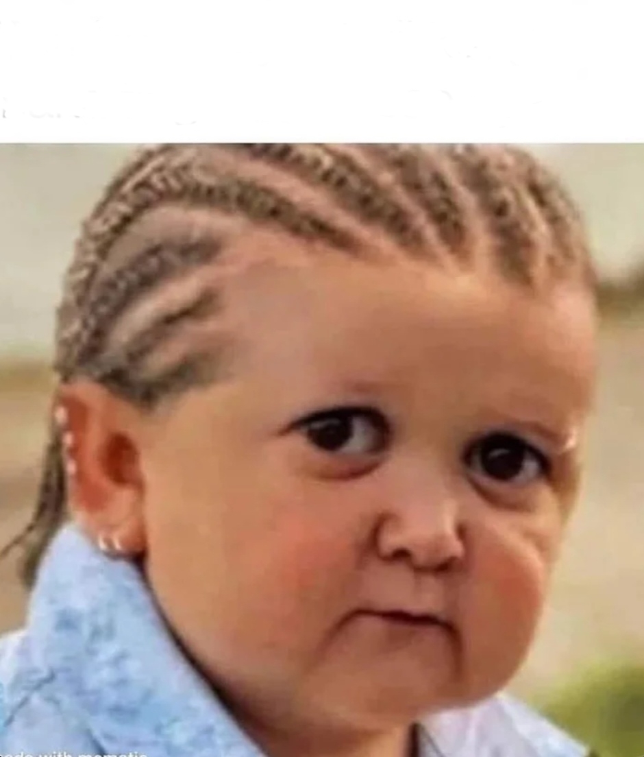 FUGLY LESBIAN Blank Meme Template