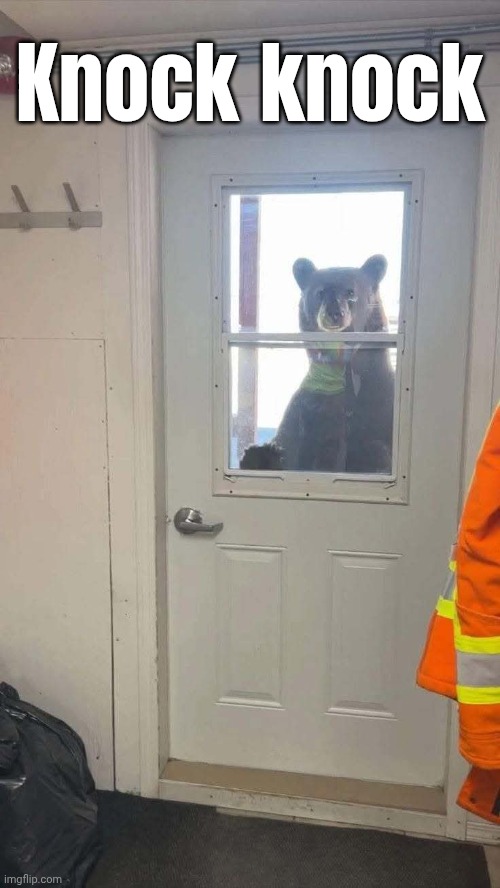 Knock knock | made w/ Imgflip meme maker