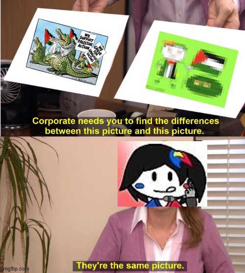 Satire, smatire! Hee-ho!! | image tagged in memes,they're the same picture,the office | made w/ Imgflip meme maker