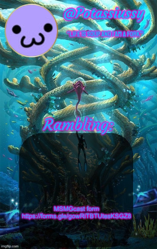 Another shitty announcement template | MSMGcast form
https://forms.gle/gowRiTBTUtesKSGZ8 | image tagged in another shitty announcement template | made w/ Imgflip meme maker