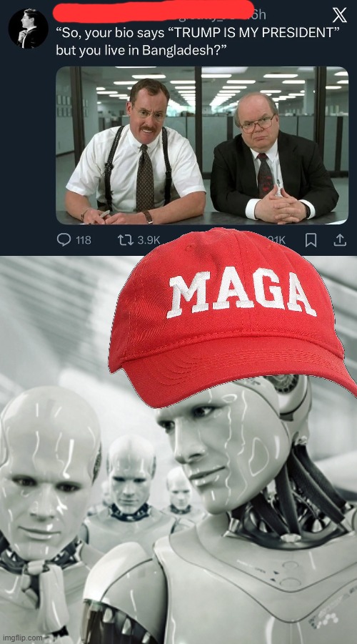 AI off imgflip plz | image tagged in memes,robots | made w/ Imgflip meme maker