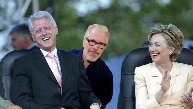 Clintons and Epstein Blank Meme Template