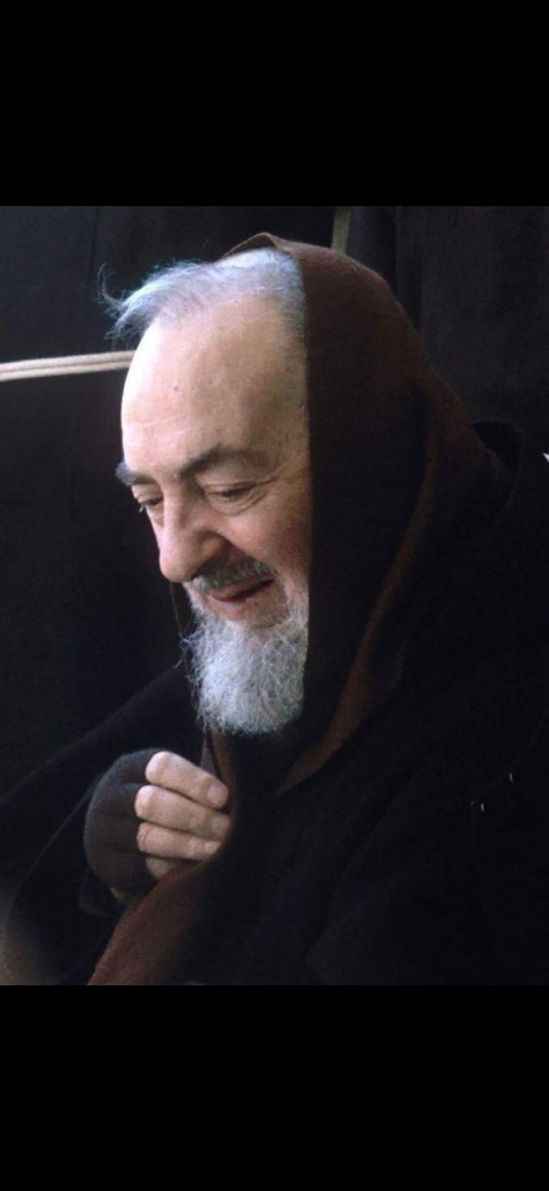 High Quality St. Padre Pio Blank Meme Template