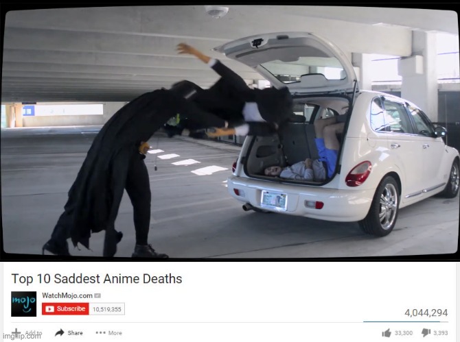 Saddest Anime Deaths | image tagged in saddest anime deaths,memes | made w/ Imgflip meme maker