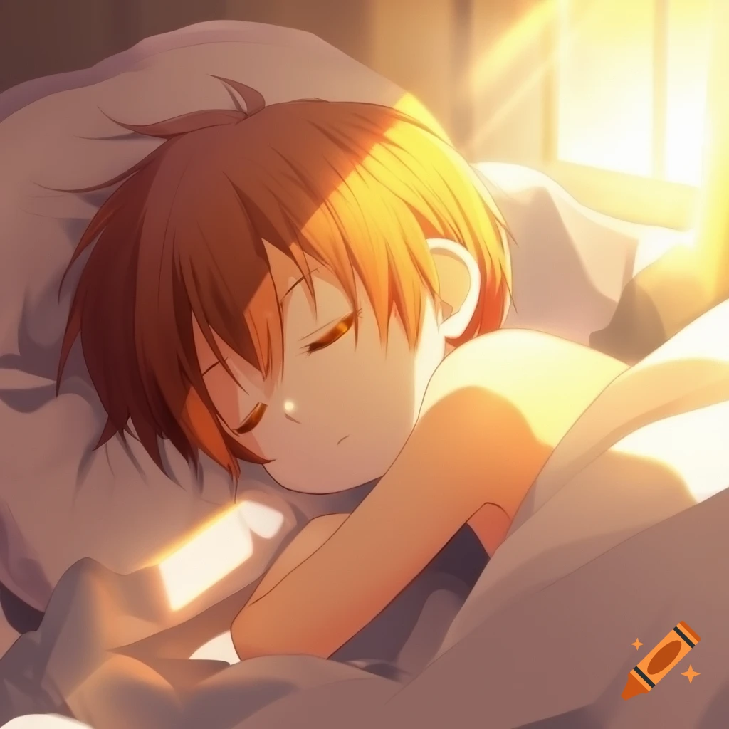 Sleeping little boy Blank Meme Template