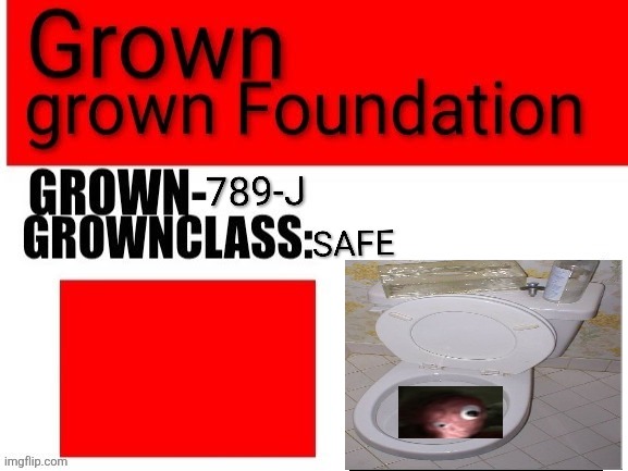 Grown-789-J Blank Meme Template