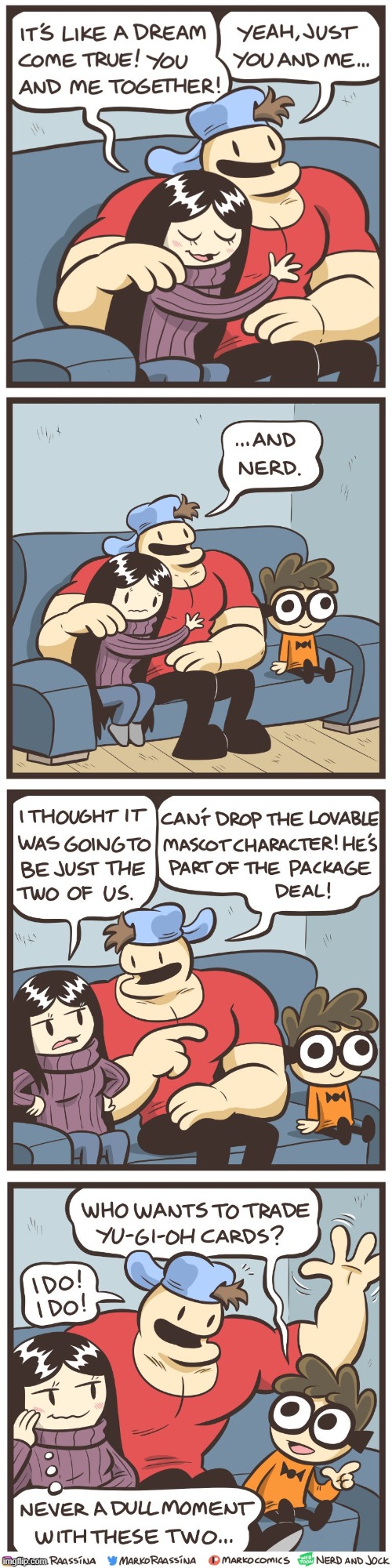 image tagged in jock,olga,nerd,trading,cards,yu gi oh | made w/ Imgflip meme maker