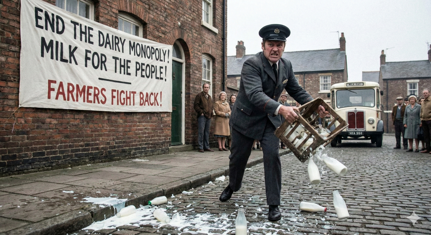 Milk for the people by the _____? Blank Meme Template